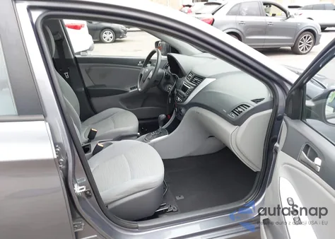 2015 Hyundai Accent Gls из США, поврежденный, VIN KMHCT4AE6FU927202